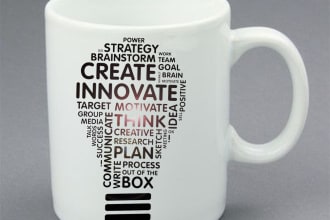 do word cloud art and typography t shirt design
