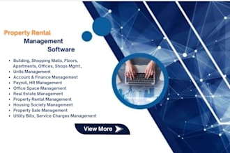 develop a professional property rental management software for your business