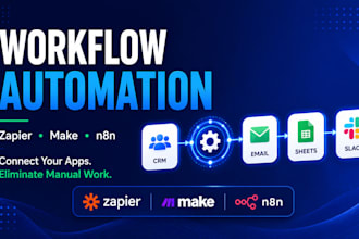 build workflow automation with zapier, make, or n8n