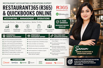 do accounting and management tasks in restaurant365 r365
