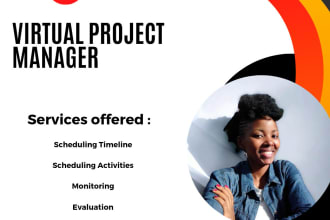help you write project reports and schedule activities
