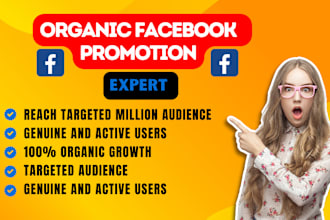 do manual facebook promotion to 10 million targeted audience