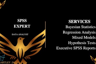 be your spss expert for data analysis and statistical analysis