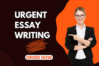 do urgent research, essays, summaries, and writing