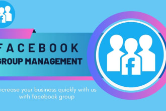 be your facebook group administrator