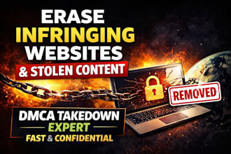 remove infringing websites and stolen content with dmca