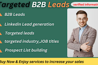 linkedin sales navigator b2b leads generation sales list email collect