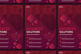 design beautiful flyer and brochures for your business