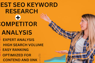 do best keyword research and competitor analysis