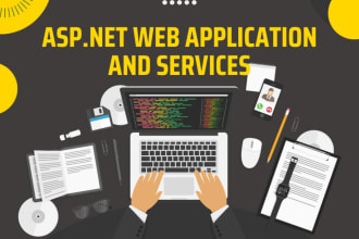 develop web solutions with asp net core mvc, sql, rest API