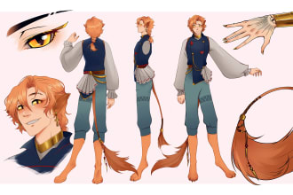 draw character sheet for your character