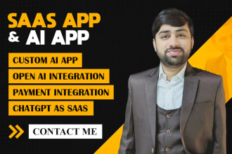 be ai saas apps and ai chatbot developer