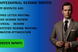 craft a compelling federal resume, cover letter, and linkedin profile