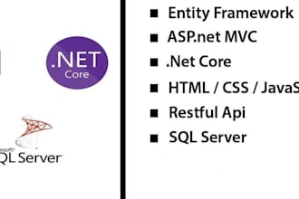 develop asp dot net core web application