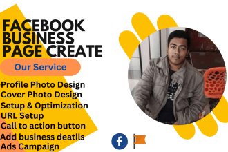 create and setup your facebook business page