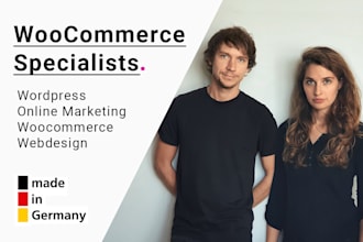 professional woocommerce online shop german wordpress