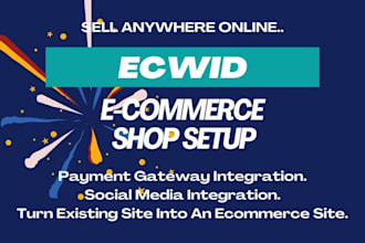 design your ecwid store for ecommerce shopify