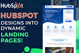 welcome to hubspot designs into dynamic landing pages