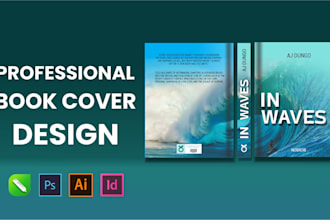 design a stunning book cover for your mystery, fantasy,  novel