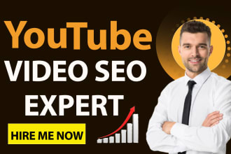 do best youtube video SEO expert and channel growth manager
