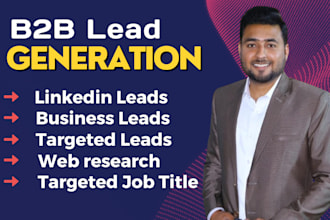 b2b linkedin sales navigator leads generation,sales leads,email list