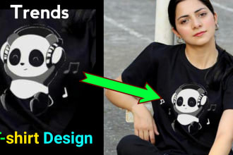 custom graphic t shirt design within 24 hours