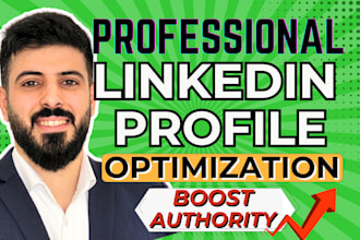 do a professional personal linkedin profile optimization