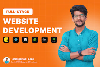 be your mern stack web developer for your project