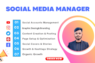 be all social media marketing manager, advertising ,boost