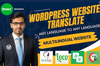 wordpress translate or multilingual website translation using wpml