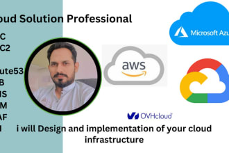 configure AWS, azure, gcp, cloud solution, ec2 vpc network security