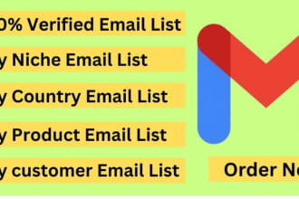 send 500 million bulk email blast, email marketing campaign