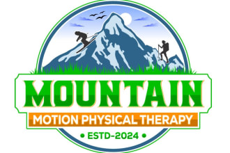 design modern mountain logo