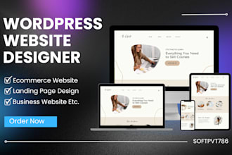 build wordpress elementor landing page