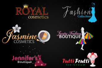 design luxury feminine glitter beauty diamond logo