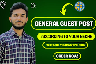 publish general guest post according to your neche