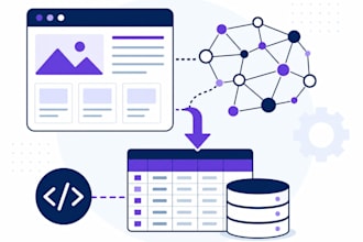 provide web scraping, data scraping, data mining services