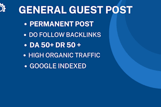 do high quality guest posts with authority backlinks