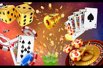 build crash game, blackjack, poker, baccarat gamble site, crypto game website