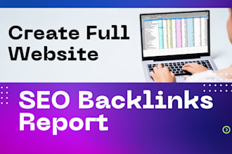 create website backlinks report by using premium SEO tools