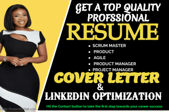 write professional scrum master resume, scrum master and  resume writing