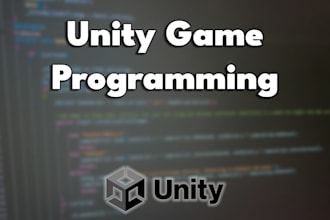 code a unity game or unity script