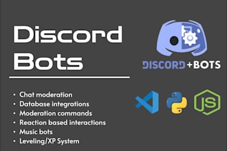 create a custom discord bot to enhance your server