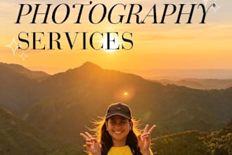 do vibrant nature shots with beautiful sunrise and sunset skies