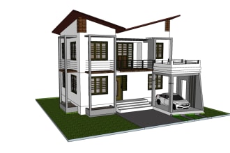 do sketchup architecture  3d models and renders