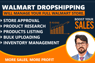 do walmart dropshipping, 2 step dropshipping  manage walmart account, approval