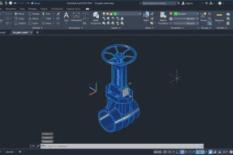 do mechanical engineering design via autocad and fusion 3d