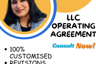 draft operating agreement for your llc