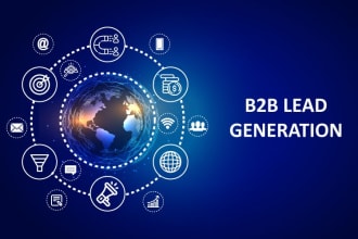 provide b2b lead generation email list web research web scraping data