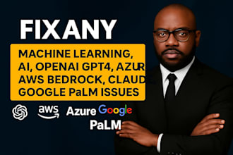 fix ml, ai, openai gpt4, azure, AWS, claude, google issues